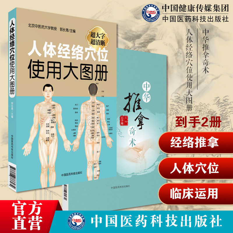 中华推拿奇术国医大师石学敏中医院士小儿经络推拿穴位图解穴位对症推拿人体经络穴位使用大图册人体穴位经络图针灸艾灸推拿学保健