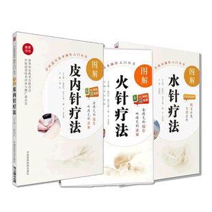图解火针皮内针水针疗法中医焠刺烧针针灸刺络针灸学埋针疗法技术操作实用技术针药激发经络穴位治疗药物药理注射针治疗常见疾病症