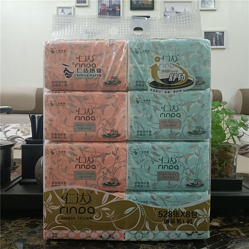纸仁达抽纸新舒韧家庭餐巾图片