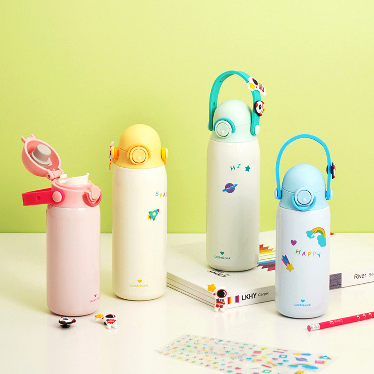 乐扣乐扣简约不锈钢儿童提环保温杯外出便携学生,餐饮具,保冷/保温杯,淘宝优惠券,粉丝福利购,淘宝优惠卷