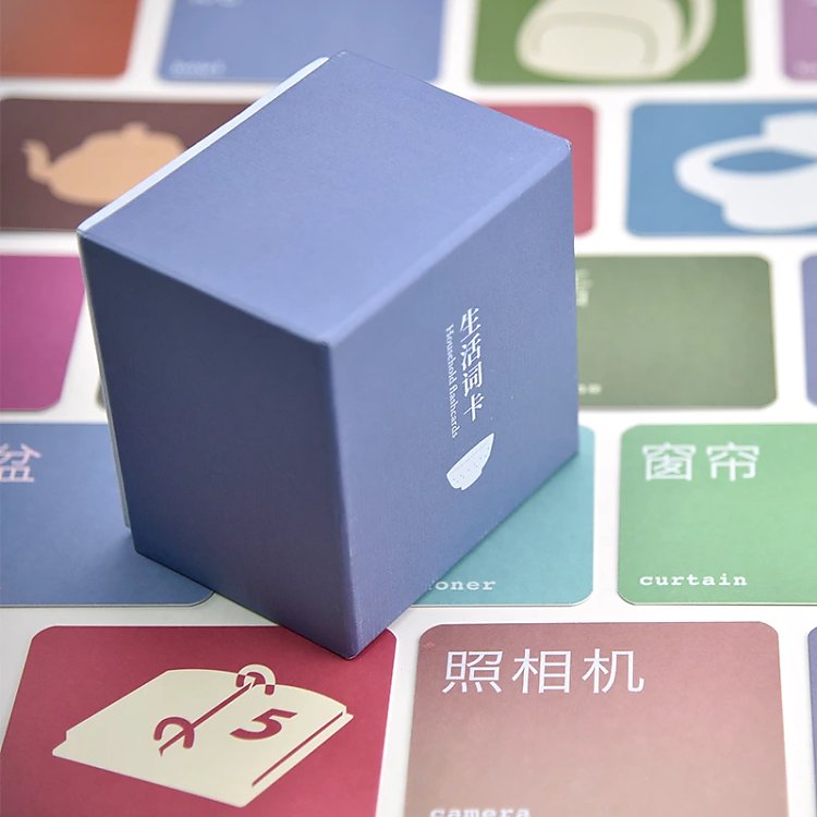 小象生活中英文卡片实物早教认知图片