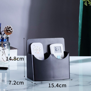 电视空调两格三格遥控器塑料酒店客房桌面茶叶格宾馆多功能收纳盒