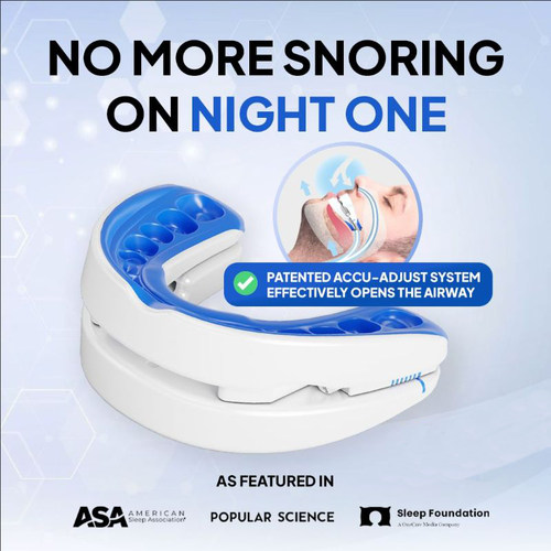 潜梦鸟止鼾牙套下颌矫正