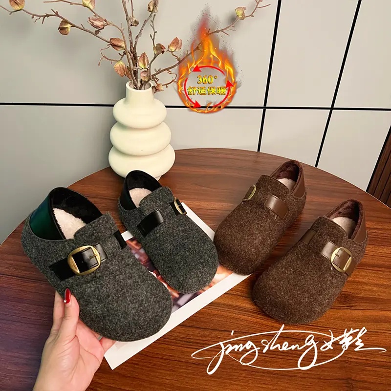 内全包两穿勃肯鞋女2025春季新款