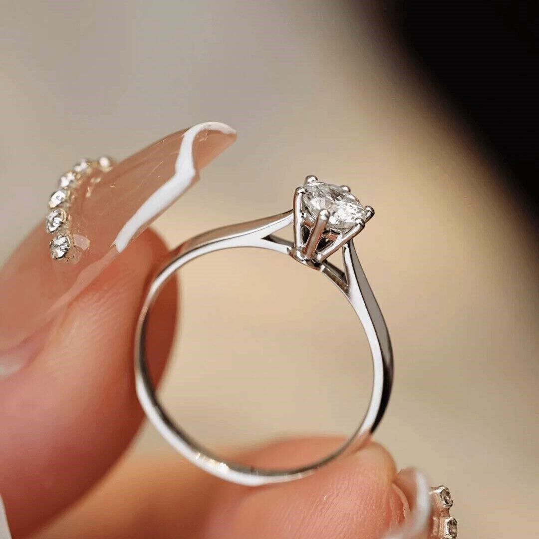 超闪瑞士钻八心八箭60分男戒指人工钻石钻戒戒子指环结婚婚礼道具