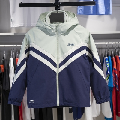 李宁运动风衣防风保暖