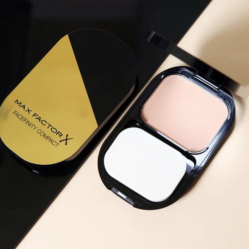 Max factor蜜丝佛陀透滑粉饼控油持久散粉修容遮瑕定妆蜜粉饼10g