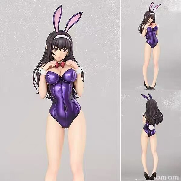 清仓特价魔改路人女主 霞之丘诗羽 学姐 兔女郎 手办