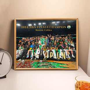 凯尔特人杰伦布朗海报相框塔图姆摆件球星周边装饰画挂画礼物