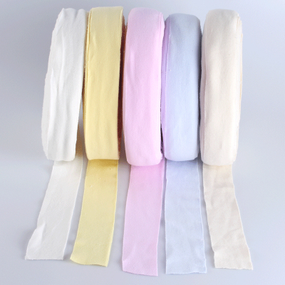 纯棉优质宝宝针织棉带弹力滚边条