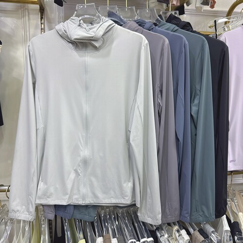 盾步男士夏季轻薄防晒服连帽