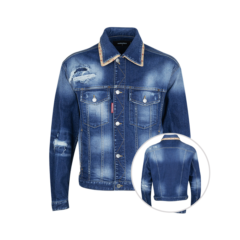 Dsquared2男士牛仔外套夹克