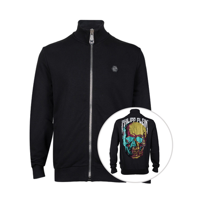 PhilippPlein男士拉链开衫卫衣