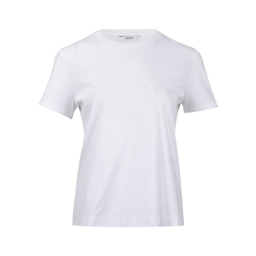 MaxMara女士圆领全棉短袖T恤