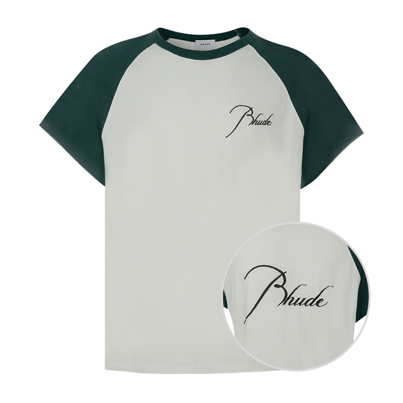 印花圆领套头短袖T恤男士春季