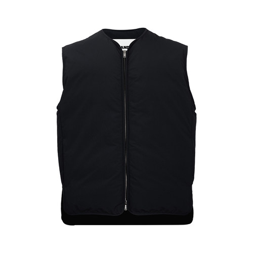 JILSANDER男士拉链马甲羽绒服