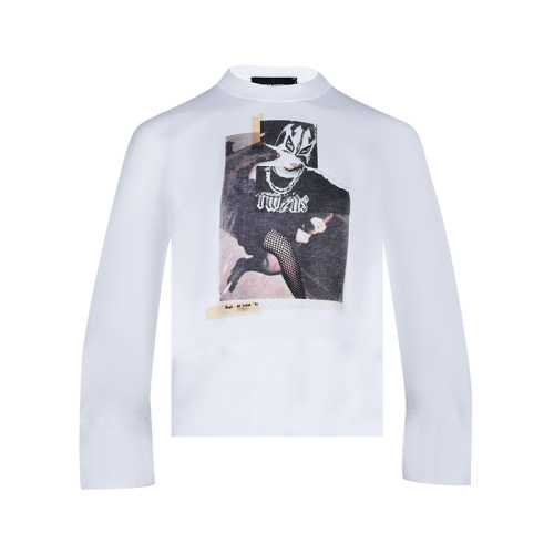 Dsquared2孤品印花套头卫衣