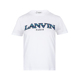 LANVIN 浪凡女士刺绣字母LOGO全棉圆领短袖 T恤女春夏精选XY