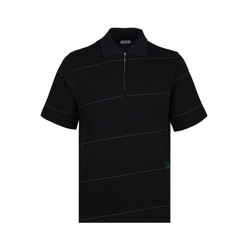 博柏利男士全棉短袖POLO衫