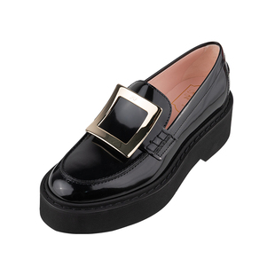 Roger Vivier罗杰维维亚女士皮革圆头套脚乐福鞋女春夏