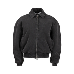 alexander 棉服女冬推广 wang亚历山大王女士双向拉链长袖