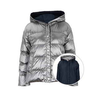 MaxMara麦丝玛拉女士连帽双面羽绒服女2015年秋冬新款