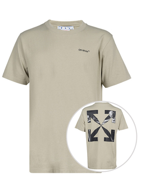 off-white 箭头logo男士全棉短袖T恤男春夏精选XY