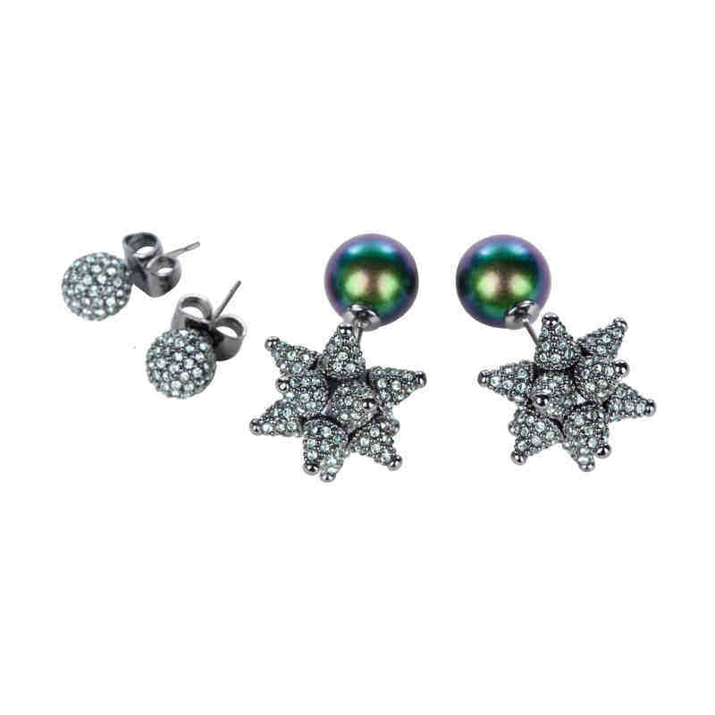 Swarovski/施华洛世奇SW5344031五角星两对装耳饰耳钉女士限定怎么样,好用不?