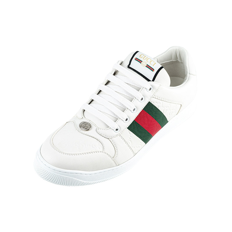 GUCCI古驰男士皮革圆头系带低帮板鞋男春秋XY,流行男鞋,时尚休闲鞋,淘宝优惠券,粉丝福利购,淘宝优惠卷