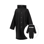 字母LOGO中长款 Jil Sander女士经典 风衣连帽外套女XY