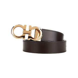 气质Logo标识双面皮带男2026年新品 FERRAGAMO菲拉格慕男士 经典