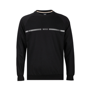 字母logo全棉套头卫衣男2026年新品 博斯男士 推选XY Boss雨果 Hugo