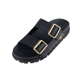 Prada 普拉达LOGO标志女士休闲拖鞋 女春夏XY