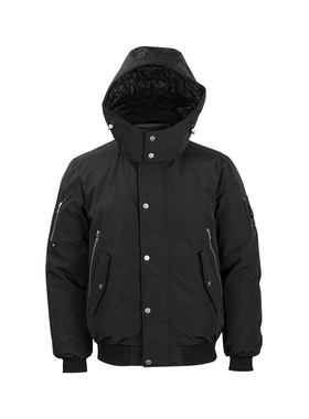 MOOSE KNUCKLES/慕瑟纳可男士经典可拆卸兜帽羽绒服男2026年新品