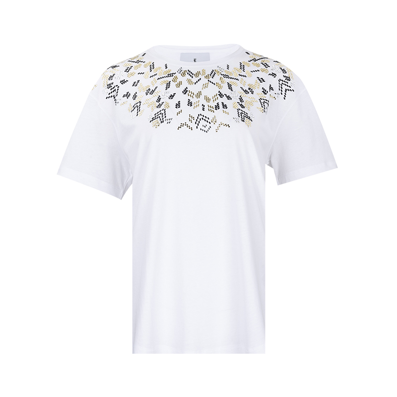 ErmannoScervino短袖T恤全棉