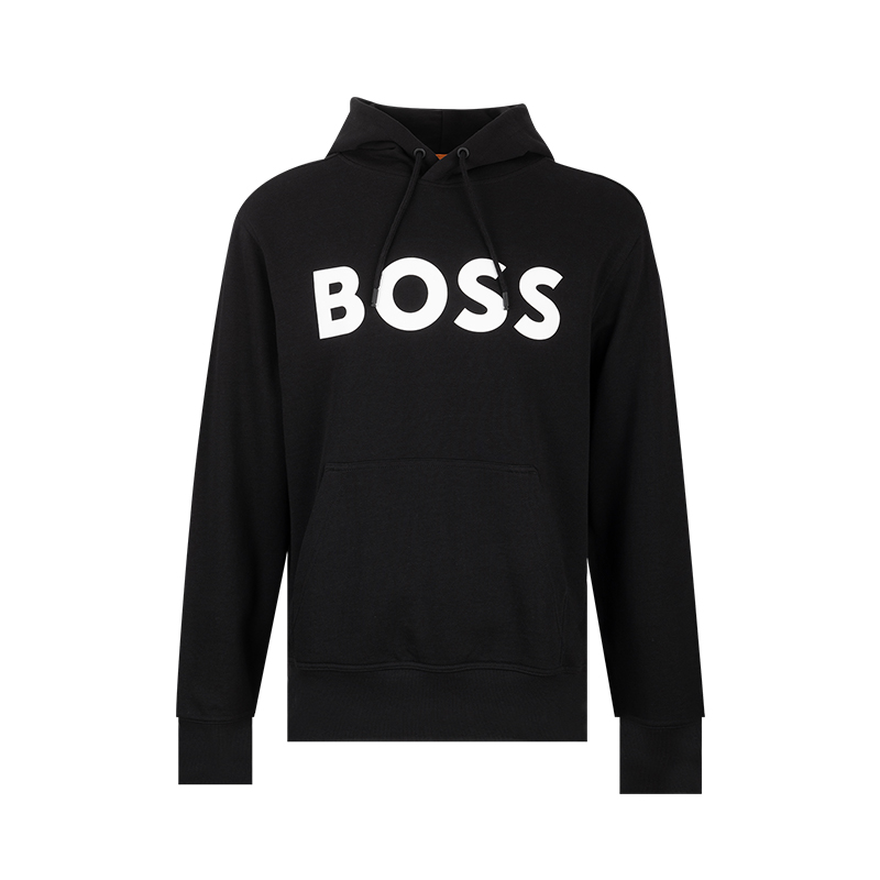 HugoBoss全棉连帽套头卫衣男士