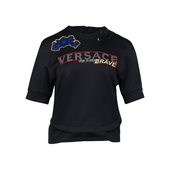 运动衫 Versace 范思哲字母logo女士短袖 钜惠XY