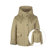 BURBERRY 博柏利女士连帽拉链夹克棉服外套女秋冬2026年新品