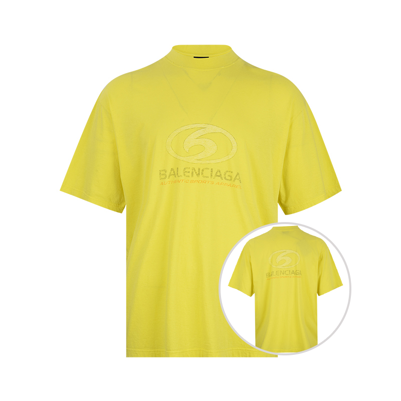 Balenciaga男士圆领短袖T恤