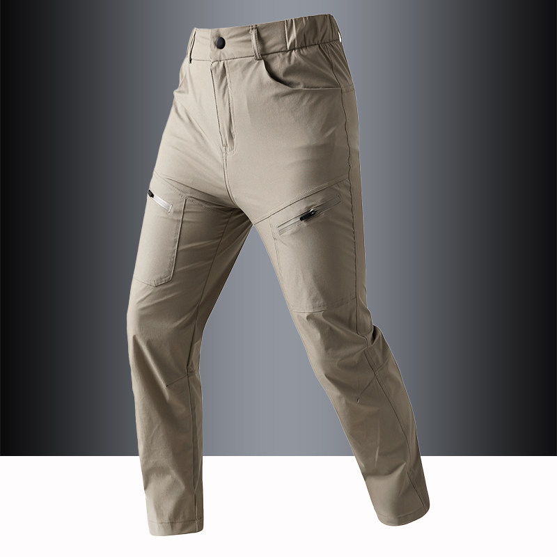 2026年春秋季新款硬汉户外长裤子运动裤男士冲锋裤透气耐磨速干裤