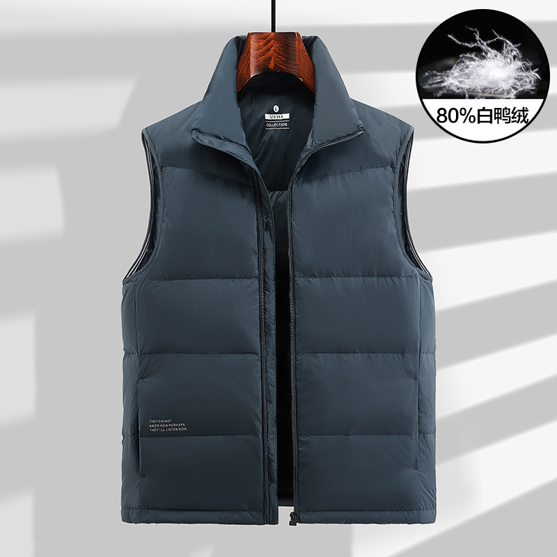 羽绒马甲男秋冬季加厚保暖背心