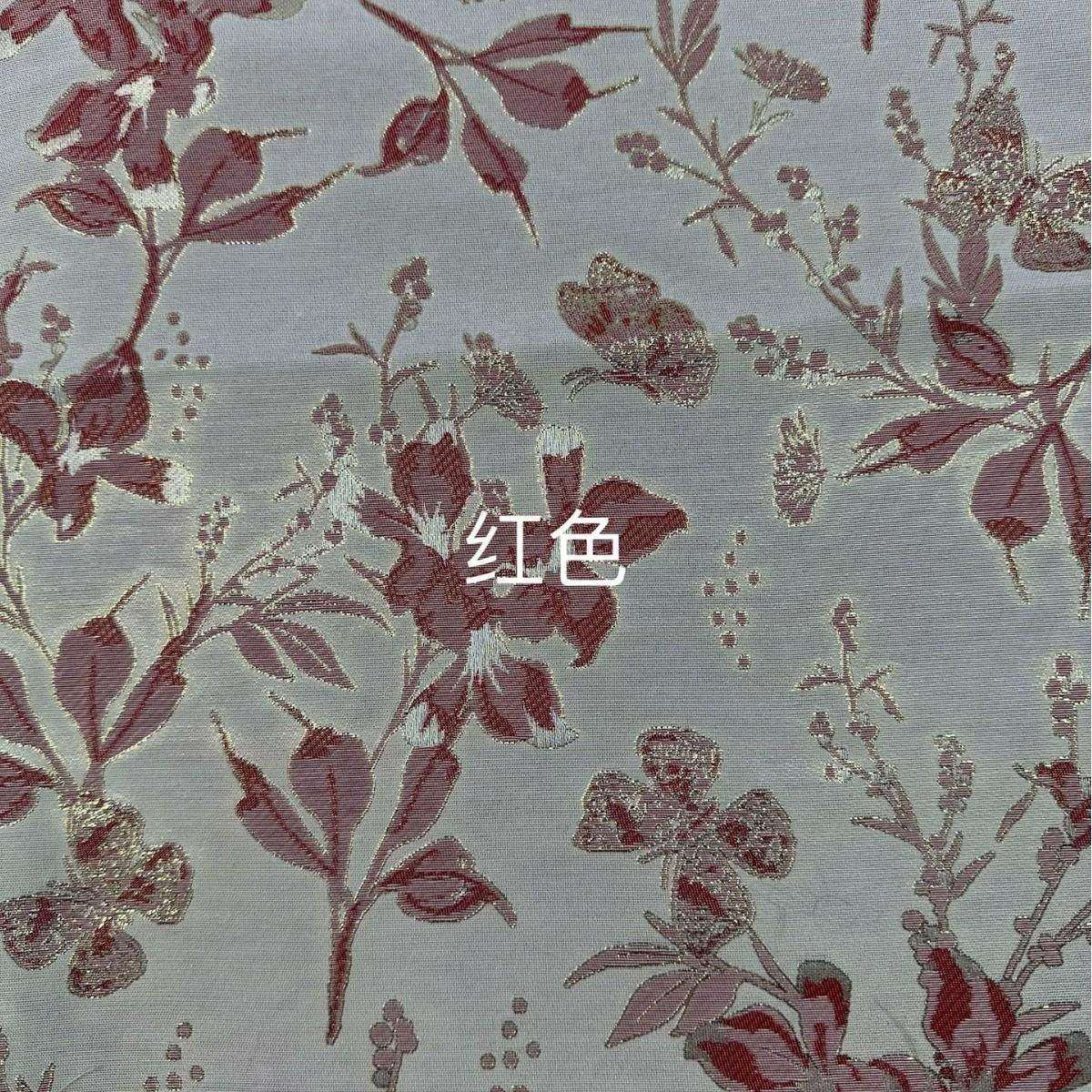 色织提花花朵金丝提花布料汉服设计师服装女装面料bjd娃衣8027,居家布艺,海绵垫/布料/面料/手工diy,淘宝优惠券,粉丝福利购,淘宝优惠卷