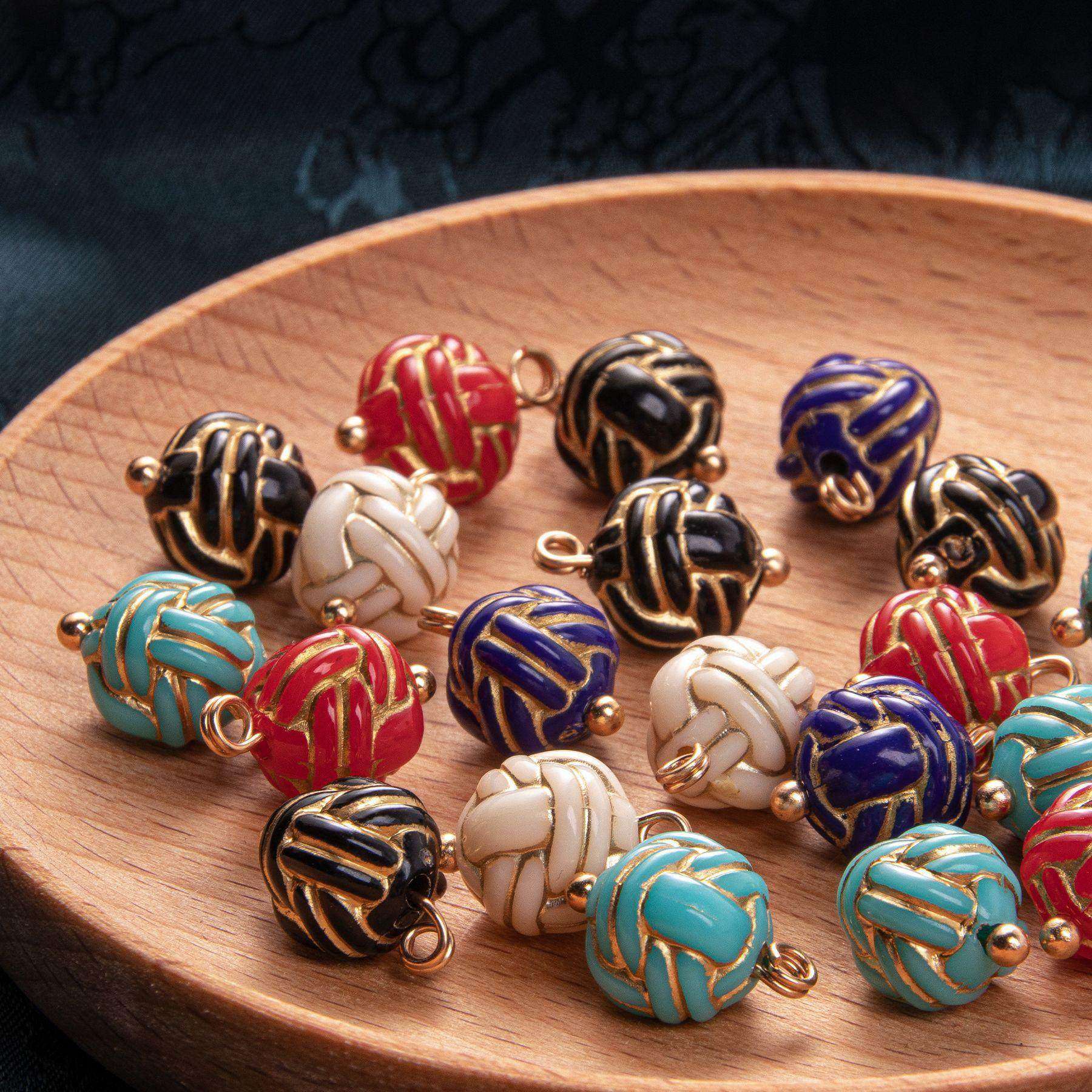 旗袍盘扣新中式中国结国风纽扣复古唐装汉服装饰扣子树脂玉珠纽扣,居家布艺,纽扣,淘宝优惠券,粉丝福利购,淘宝优惠卷