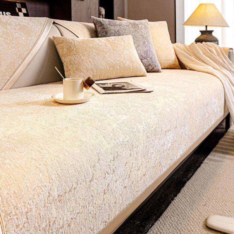 2026新款四季通用雪尼尔沙发垫现代轻奢盖布防滑坐垫子高级感套罩,居家布艺,沙发垫,淘宝优惠券,粉丝福利购,淘宝优惠卷