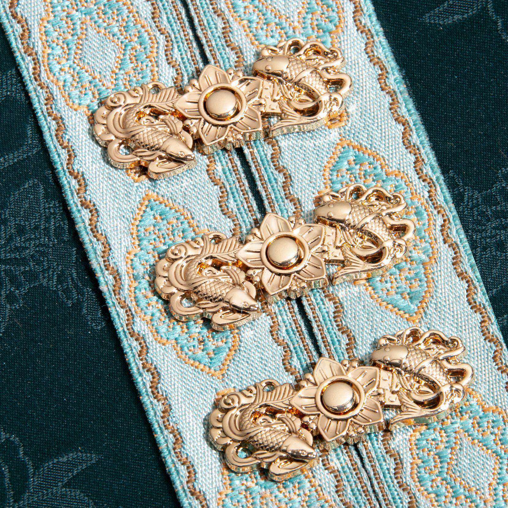 汉服子母扣明制复古吉祥鲤鱼金属对扣 披风云肩旗袍装饰HF105,居家布艺,纽扣,淘宝优惠券,粉丝福利购,淘宝优惠卷