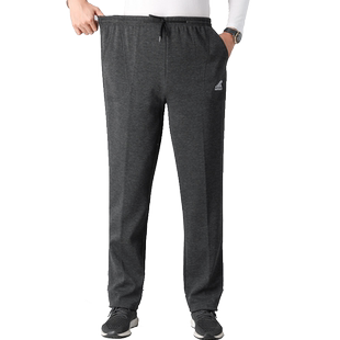 冬季男士加绒裤子外穿中老年人保暖裤运动裤男款老人爸爸冬装棉裤