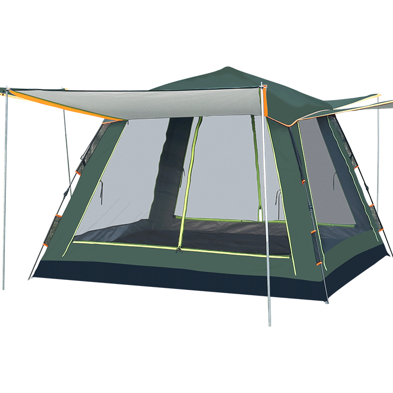 帐篷户外多人夏季野营家用野外露营海边防晒防雨加厚单人全自动