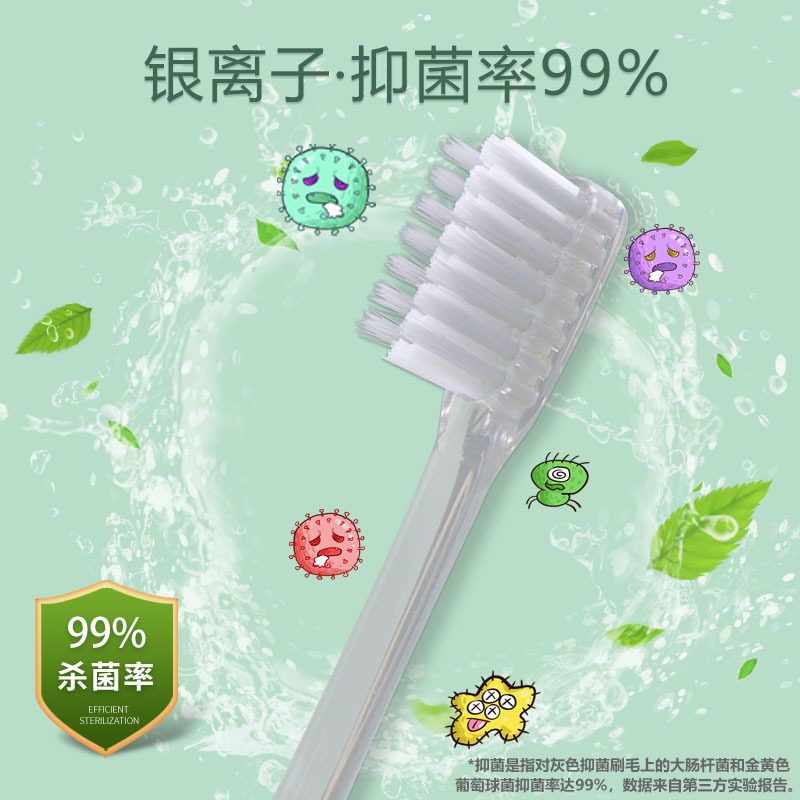 批发银离子小头正畸牙刷 矫正牙牙刷/口腔清洁工具