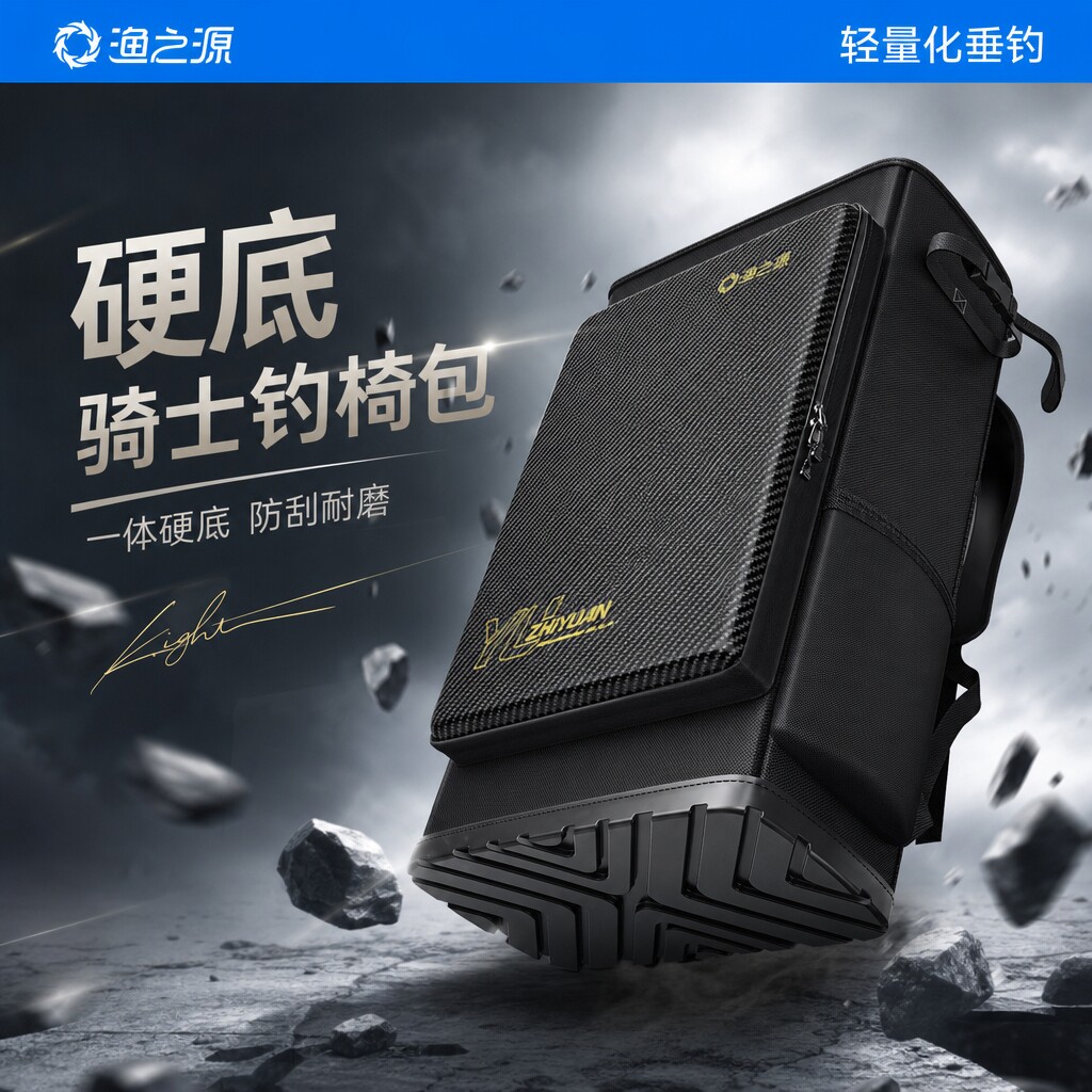 渔之源硬壳钓椅背包骑士椅桶包图片