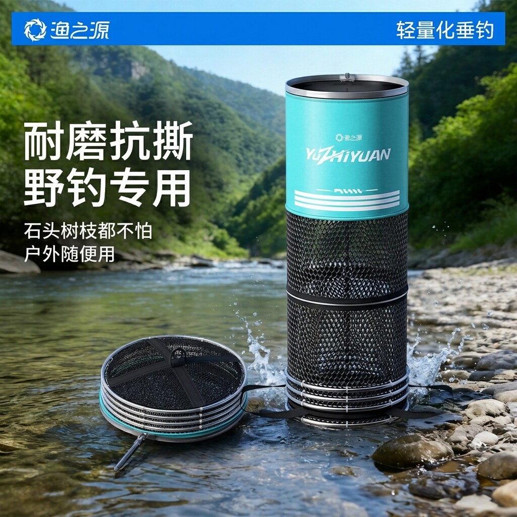 渔之源野钓专用鱼护NO1!图片